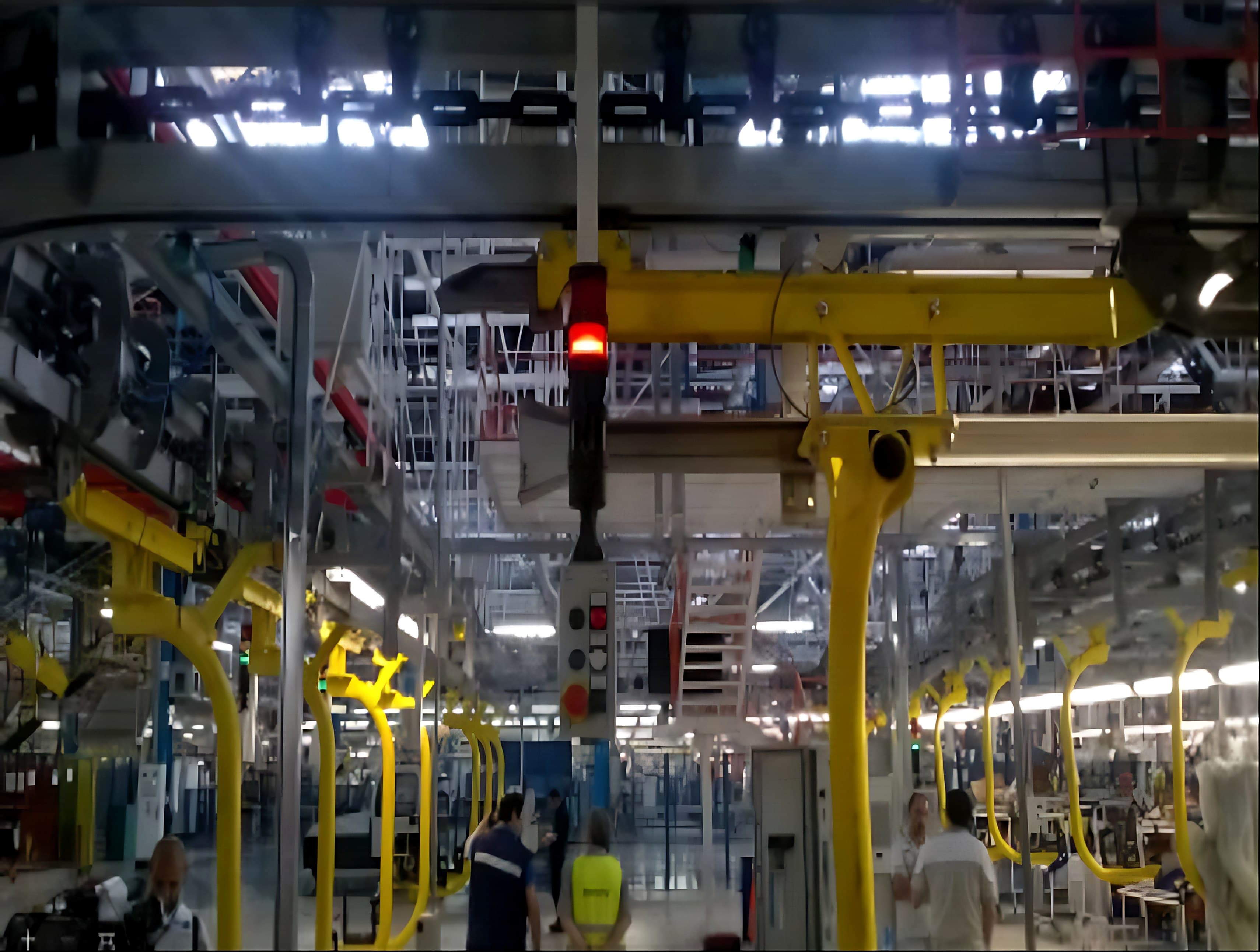 Linea di produzione automotive seguita da CRT